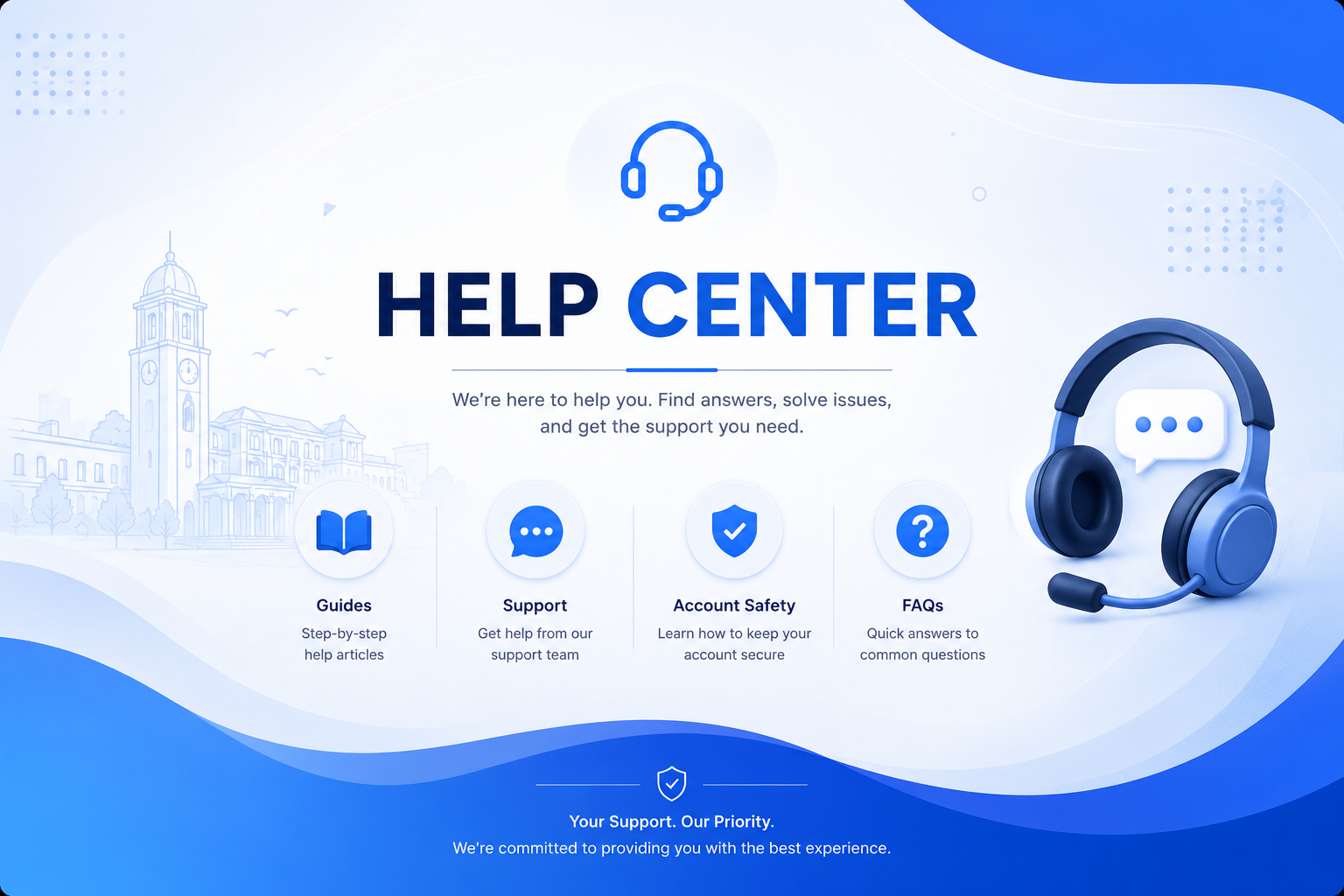 CONNECT SRMAP — Modern Help Center Platform